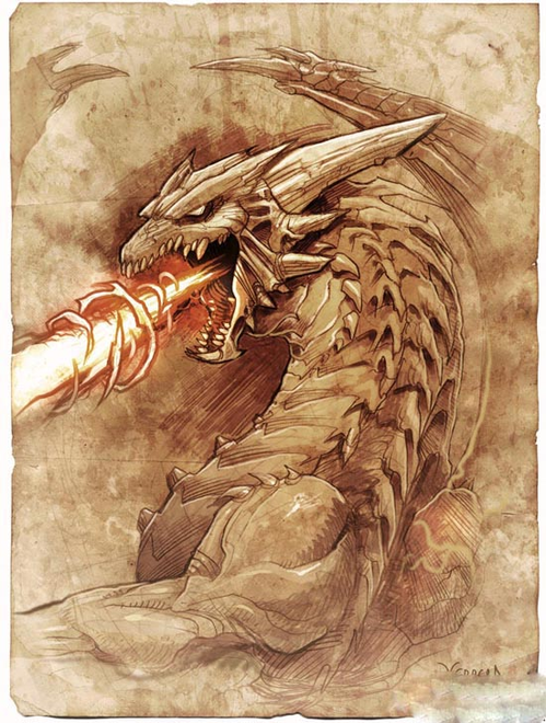 天才插画师诠释龙之神髓   张张精彩