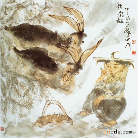 李洋国画作品展