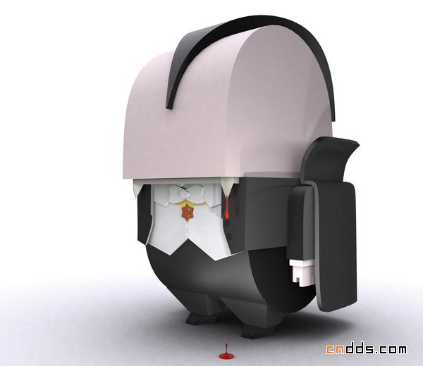 Ojofrito? 很有创意的趣味3D人物设计