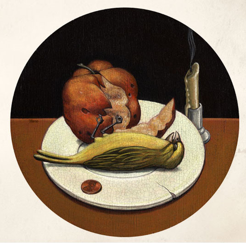 艺术大师Marc Burckhardt的装饰风格插画欣赏