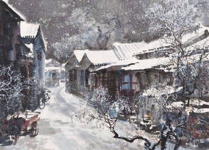 经典中国水墨画作品
