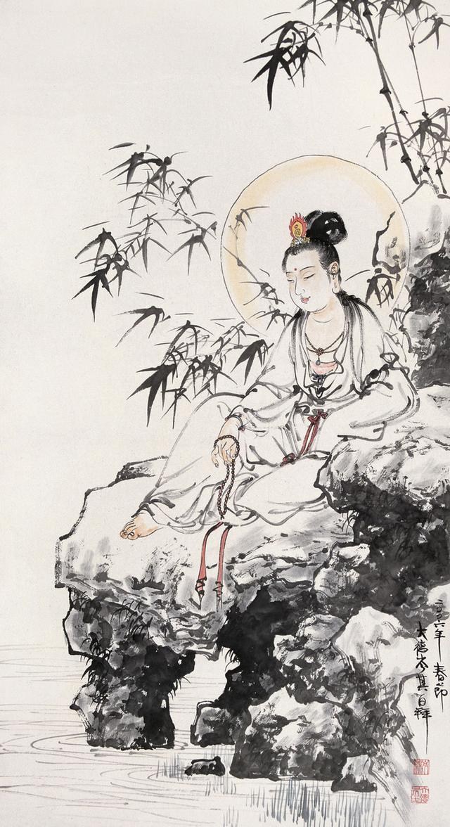 岑其国画作品