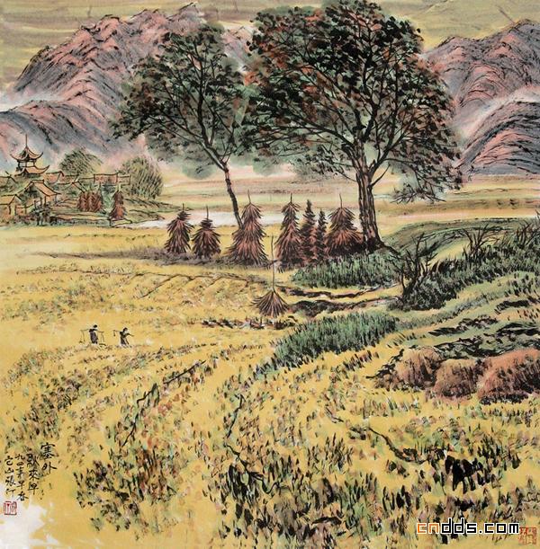 张仃国画作品欣赏