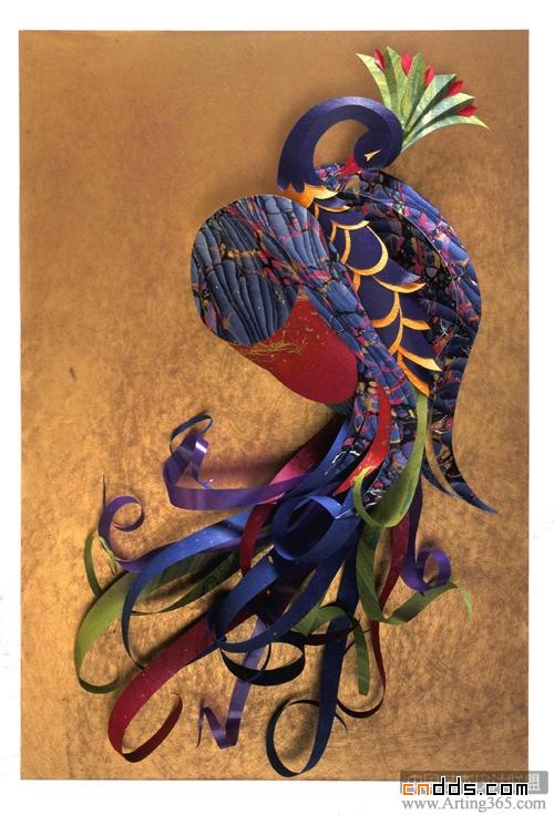 Gail Armstrong折纸插画设计