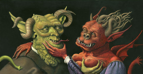 艺术大师Marc Burckhardt的装饰风格插画欣赏