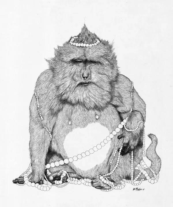 不一样的趣味插画