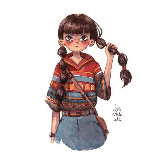 少女插画
