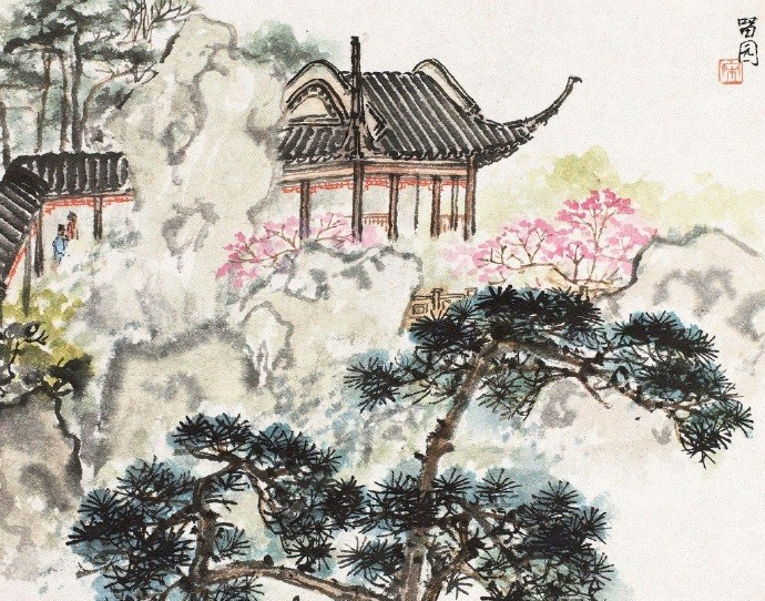 经典中国水墨画作品