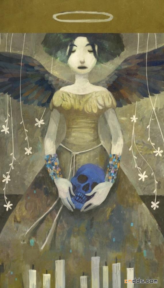美丽的超现实插画