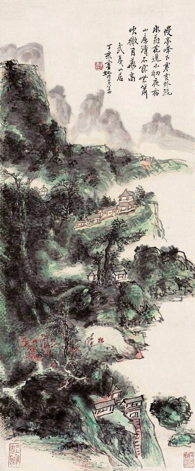 经典中国水墨画作品