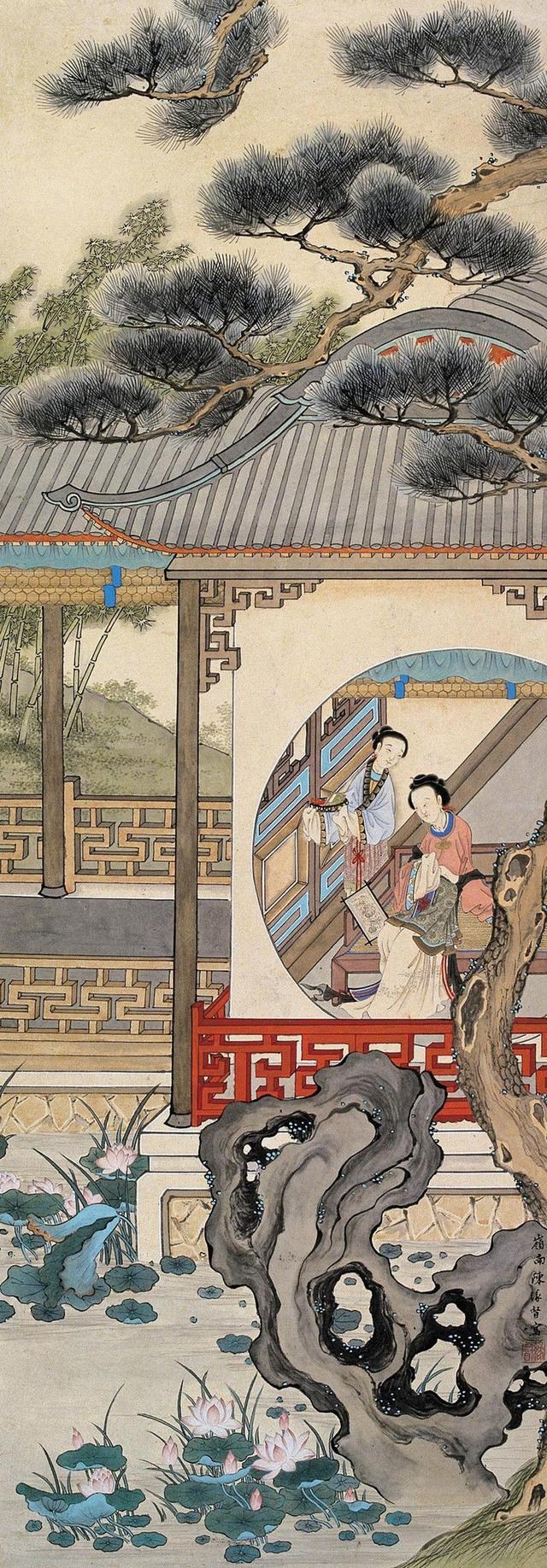 陈缘督国画人物作品
