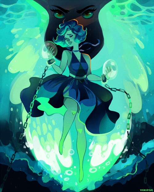 欧美少女插画