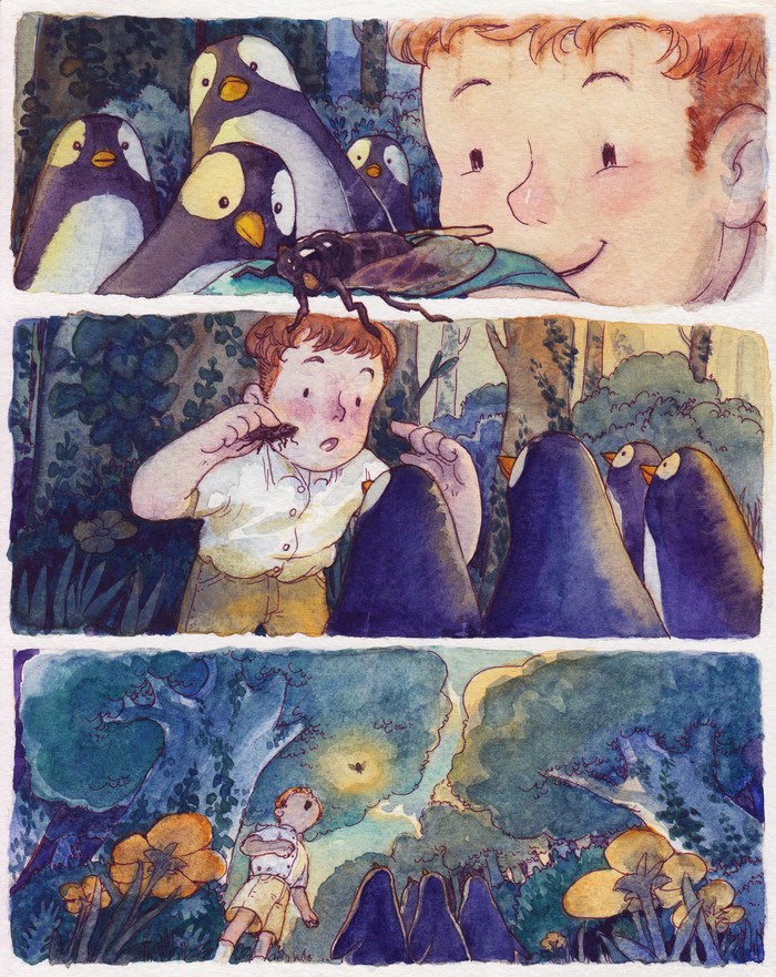 儿童插画绘本