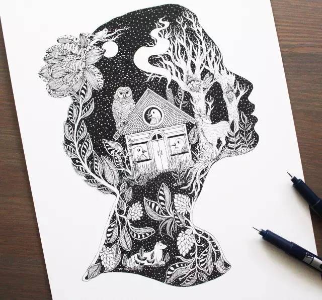 希腊设计师精美绘画
