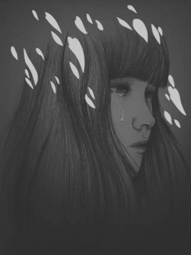 细腻柔和的花鸟虫鱼和美女插画