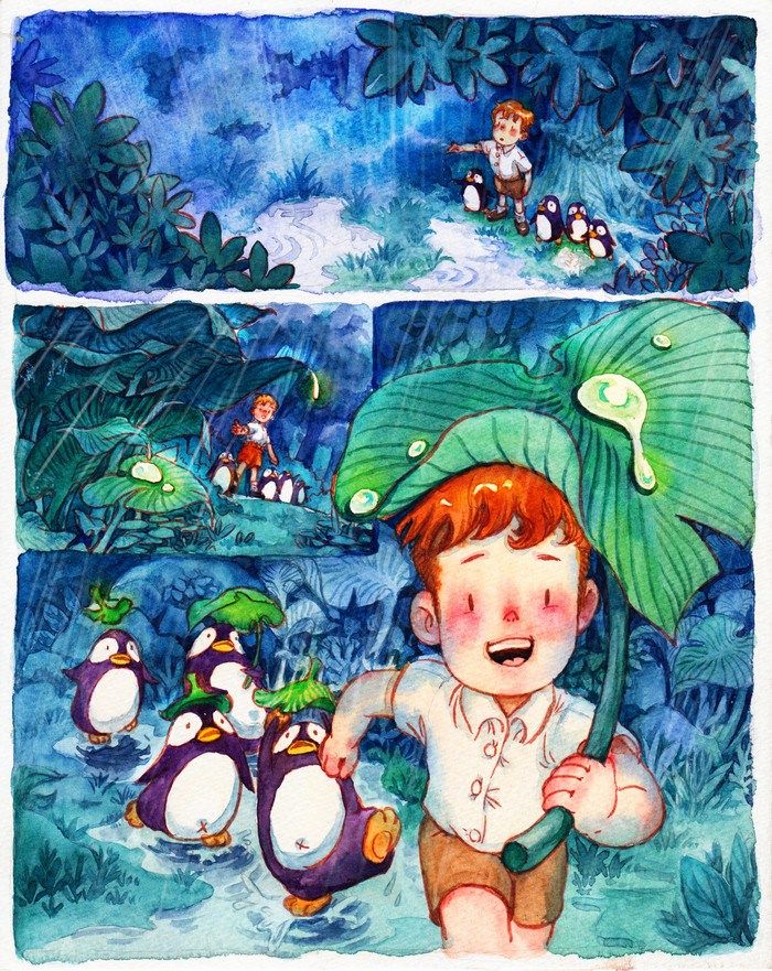 儿童插画绘本