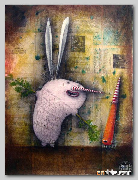 4毫米胶合板绘画作品欣赏