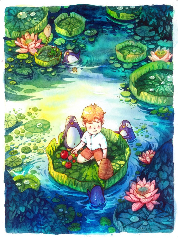 儿童插画绘本