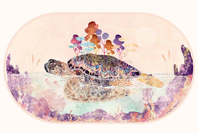 极富想象力插画作品