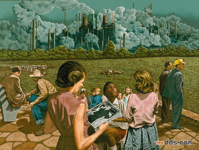 Pat Rocha绘画作品