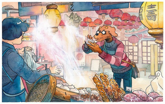 东京插画家Mateusz Urbanowicz作品《冷冷的横滨》