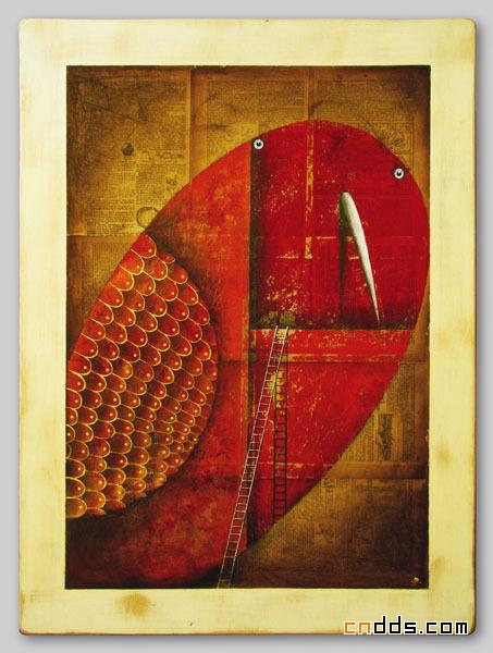 4毫米胶合板绘画作品欣赏