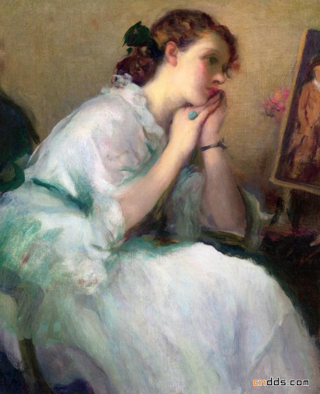 比利时后印象派画家Fernand Toussaint（1873年—1956年
