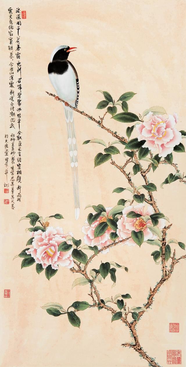 岑其国画作品