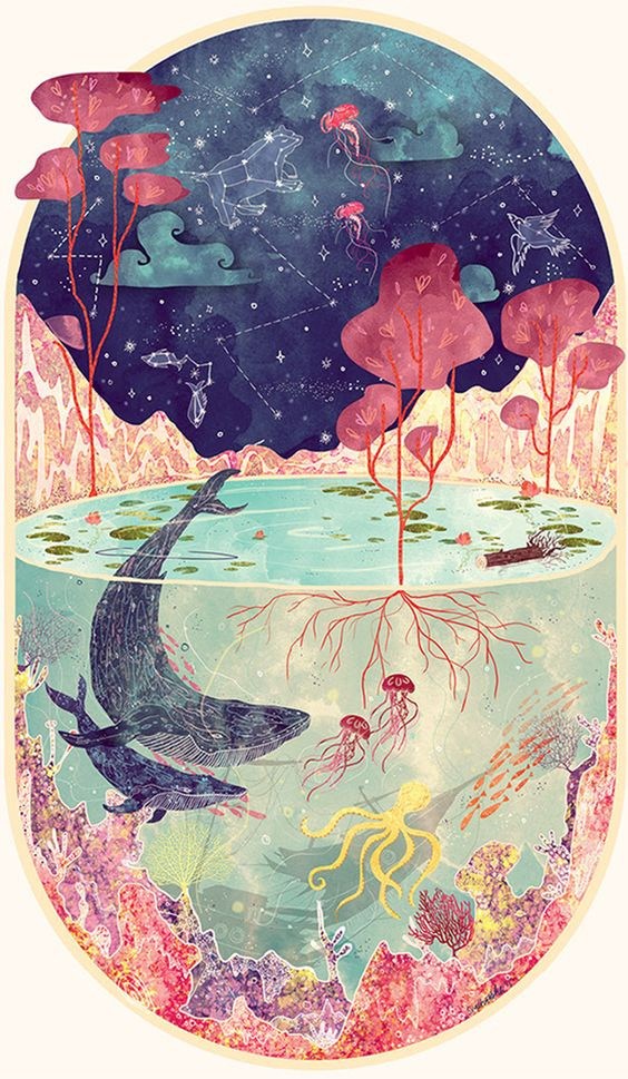 极富想象力插画作品