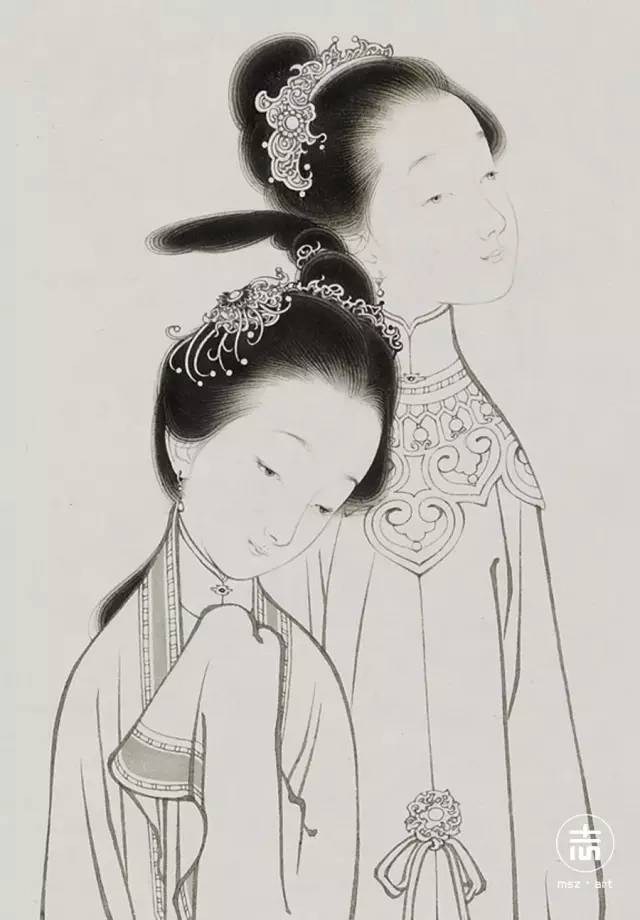 极致柔美的人像画