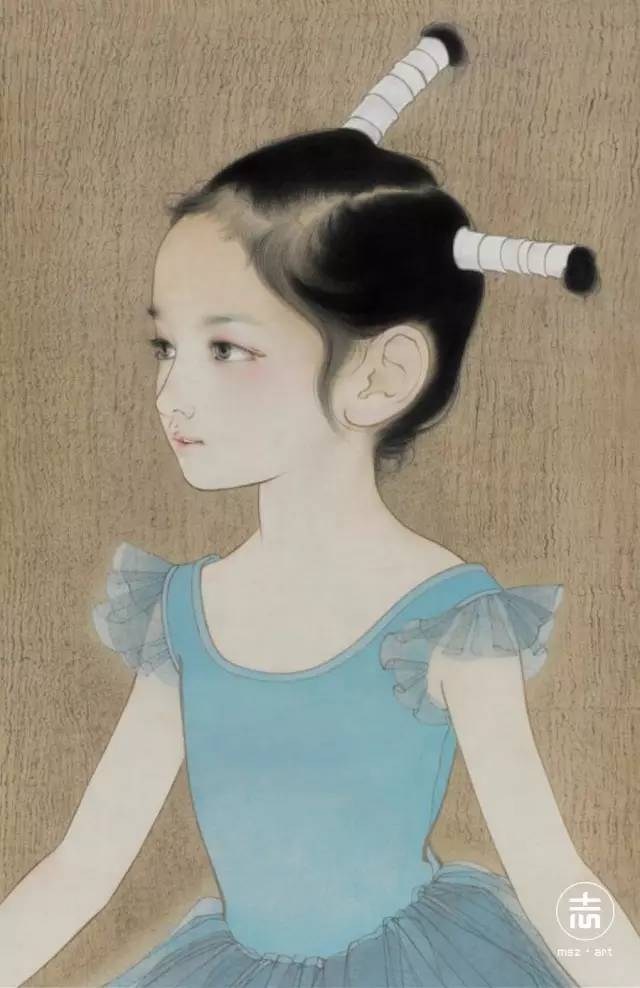 极致柔美的人像画