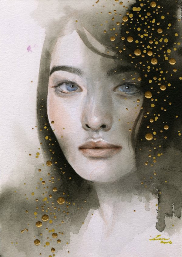 越南艺术家 Tran Nguyen（德兰&#183;阮）工作室习作
