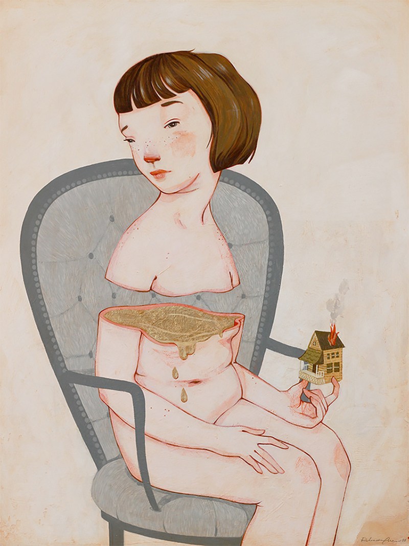 Rebecca Green 细腻的插画作品欣赏