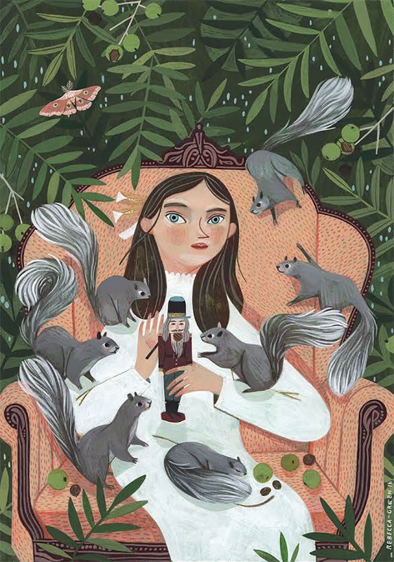 Rebecca Green 细腻的插画作品欣赏
