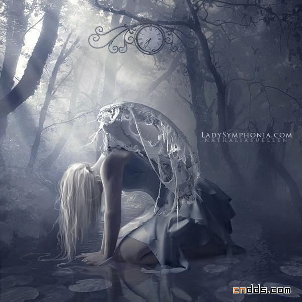 性感的黑暗CG美女