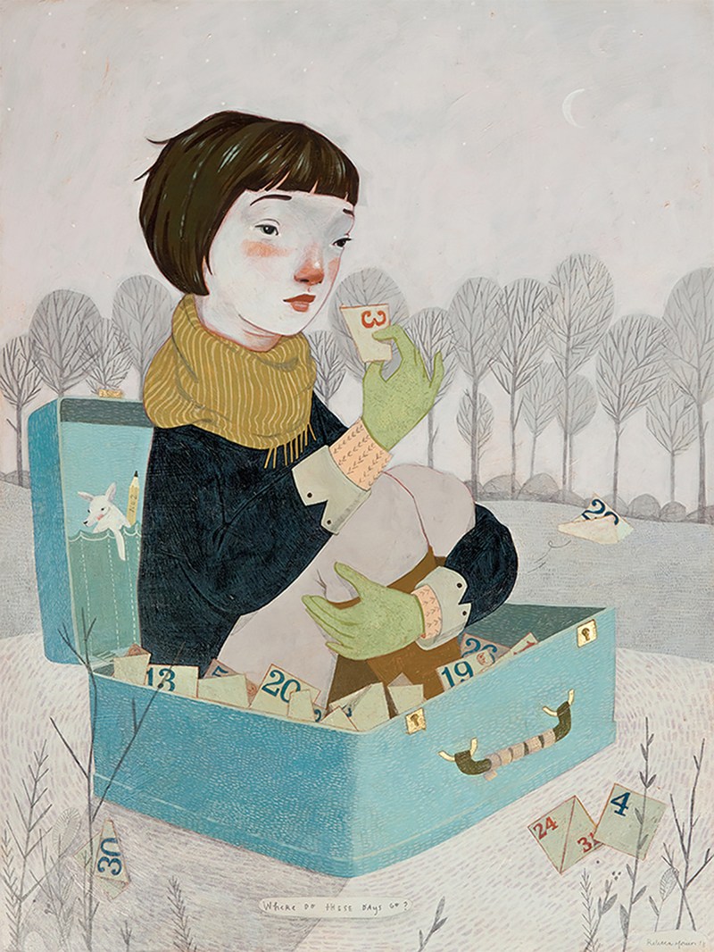 Rebecca Green 细腻的插画作品欣赏