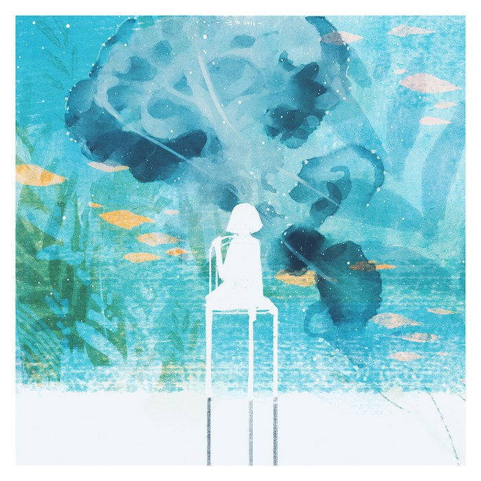 治愈系少女插画