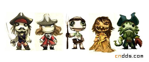 《LittleBigPlanet》小小大星球游戏概念设计