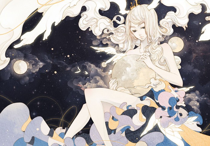 精美创意人物插画