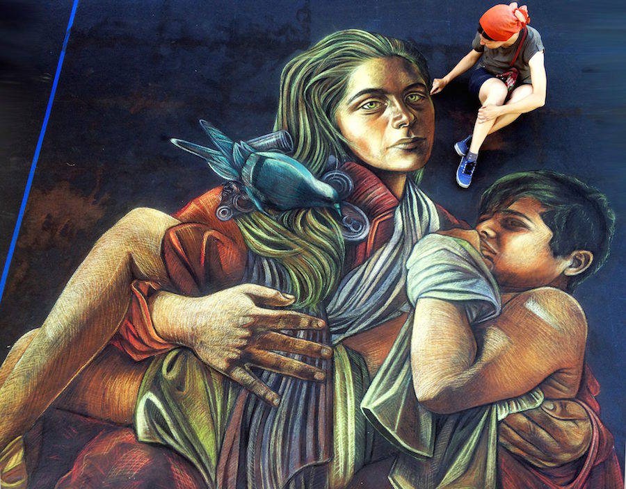 如此逼真的立体绘画