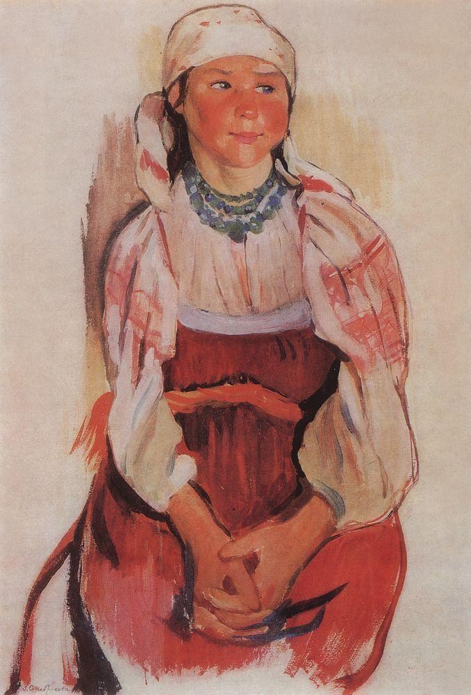 俄罗斯齐内达&#183;塞莱布里阿库娃(Zinaida Serebri