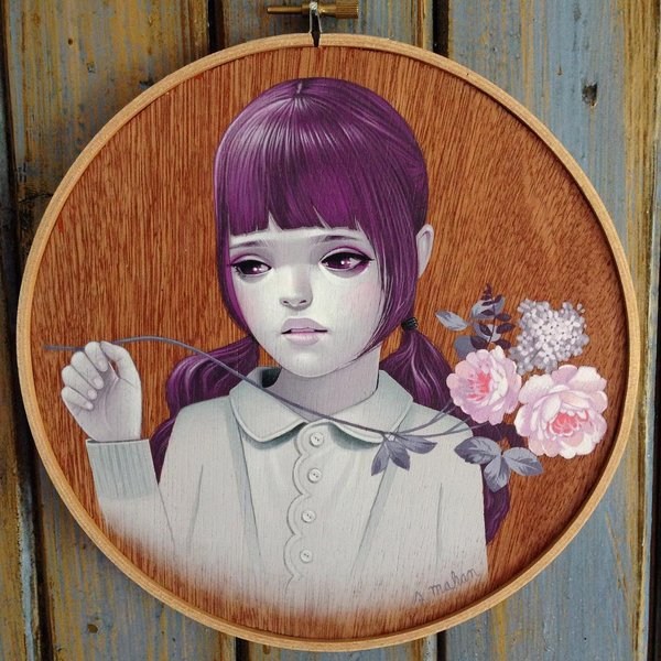 恬静纯美的少女