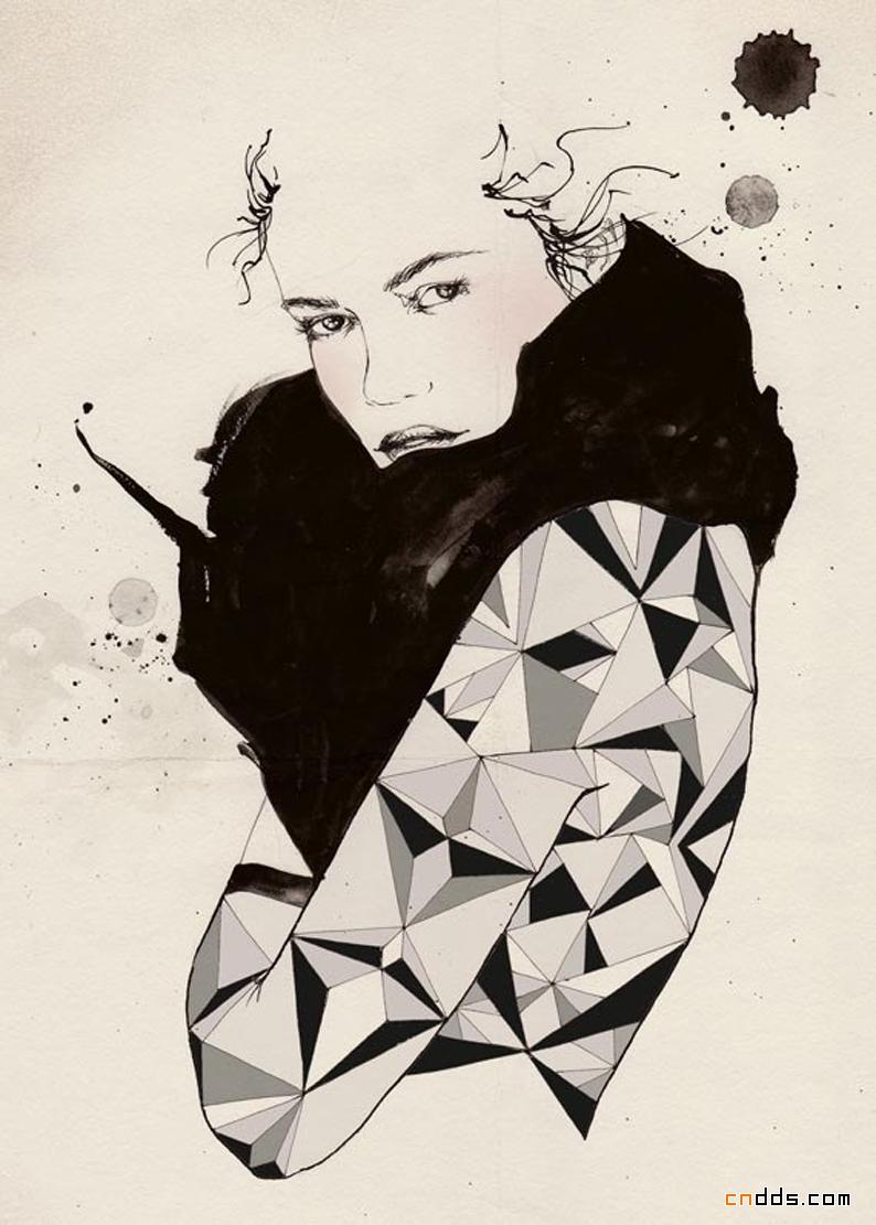 细细品味淡淡的唯美水彩插画艺术