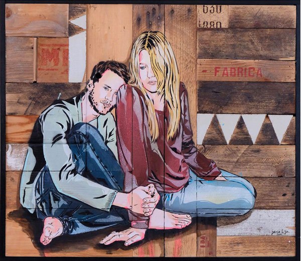 轻松颓废的绘画作品欣赏