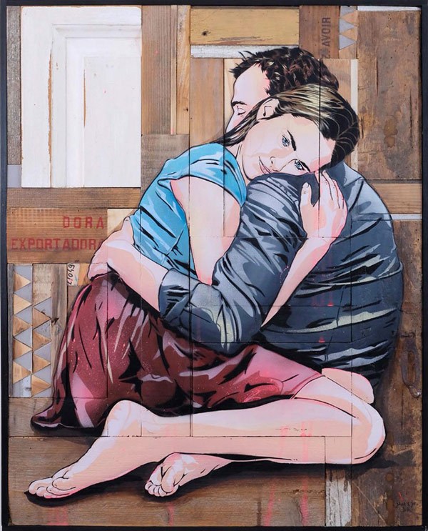 轻松颓废的绘画作品欣赏