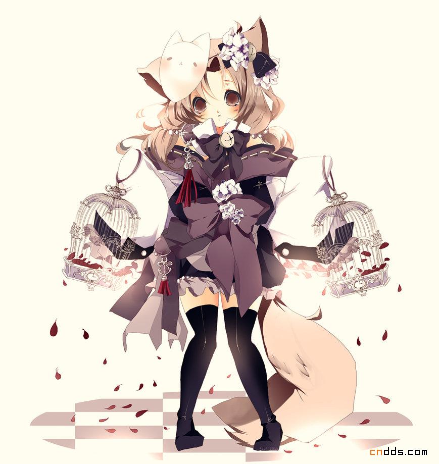 冲破视觉防线的细腻可爱插画设计