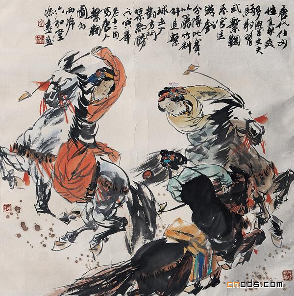 冯远国画作品欣赏