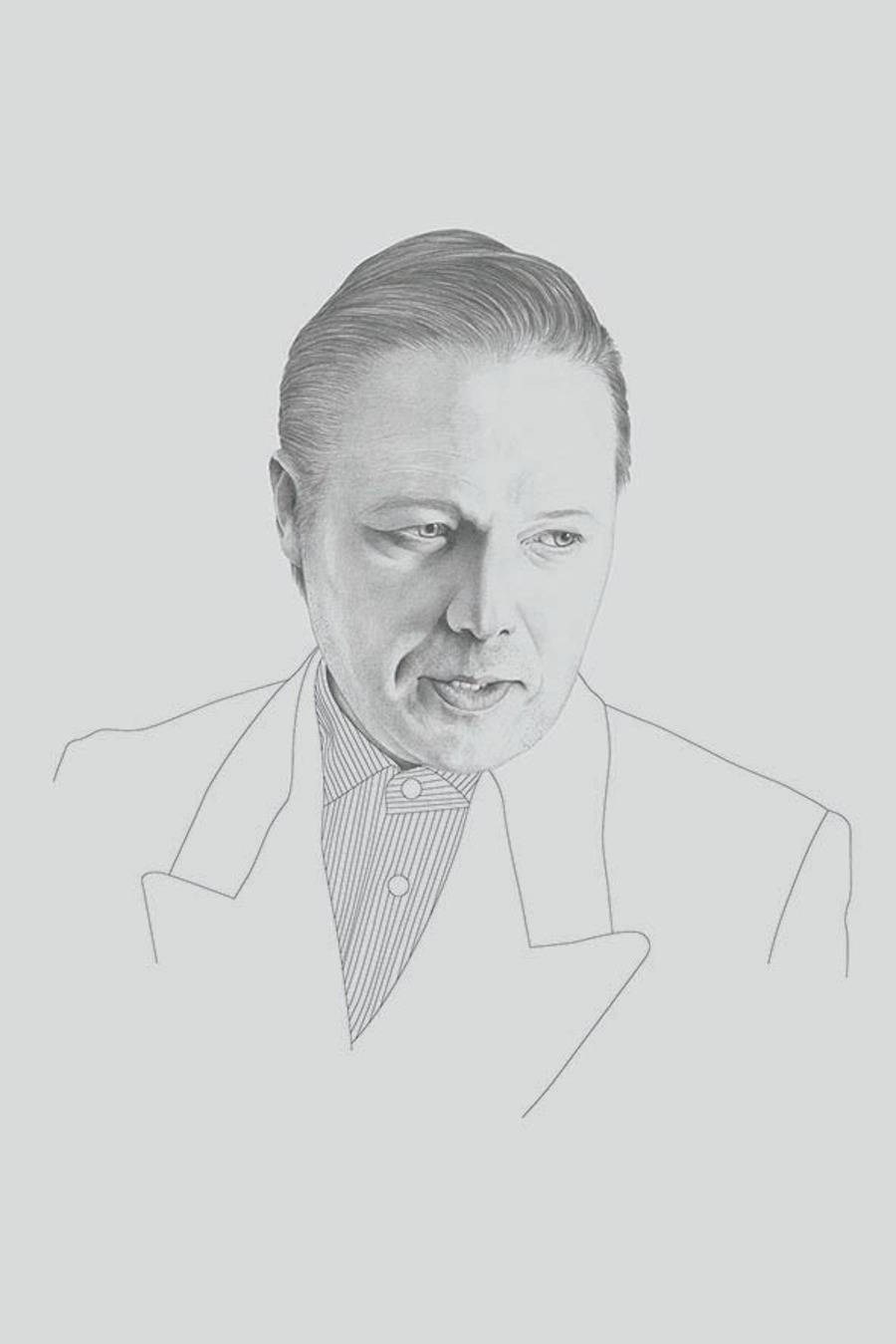一组名人肖像绘画作品欣赏