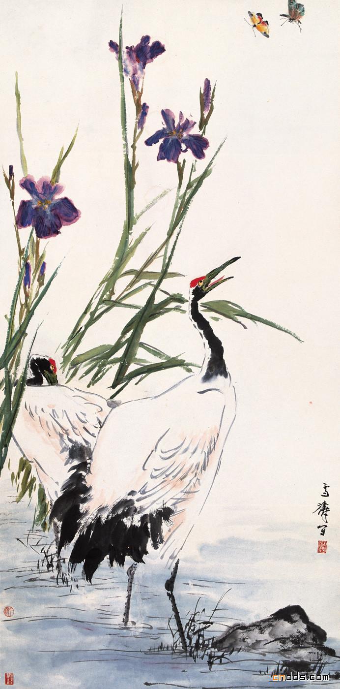 现代著名画家王雪涛书画作品
