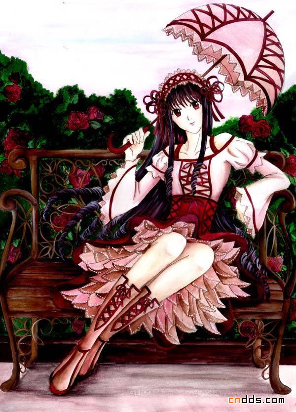 印度尼西 Tesa 唯美插画欣赏